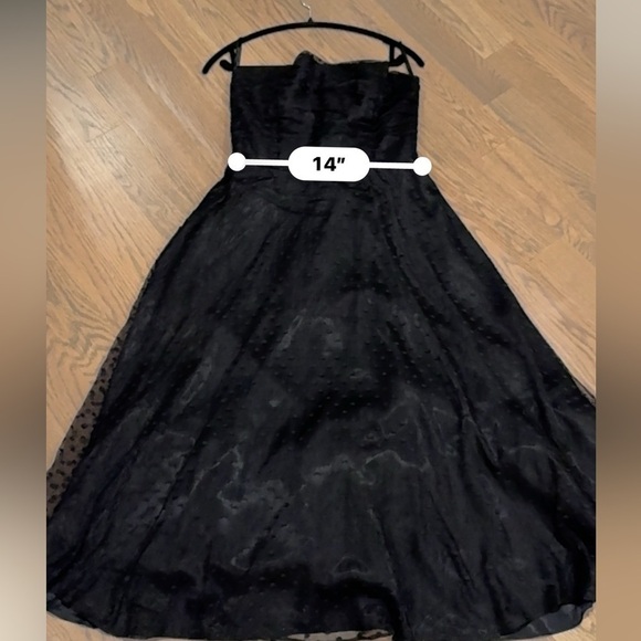 Vintage Scott McClintock Black Midi Prom Dress
Goth Petticoat 10 - Picture 10 of 11